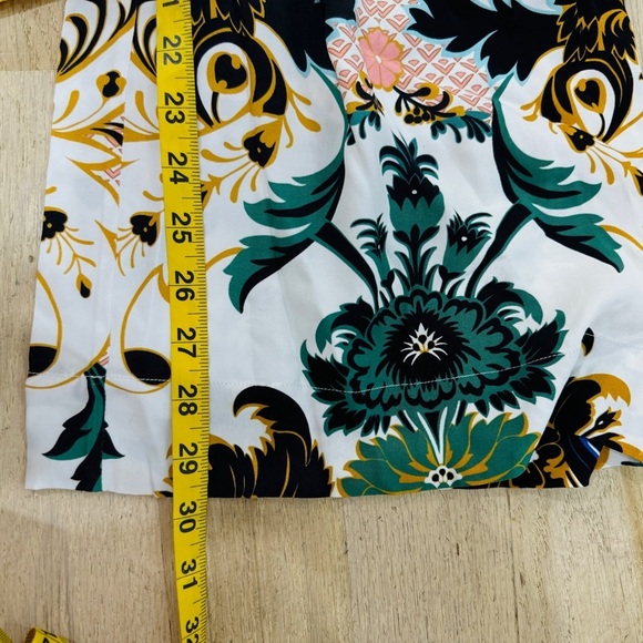 Figue Charlene White Multi Print Pant NEW - Picture 9 of 11